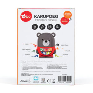 bo. Interaktiivne mänguasi Karupoeg (eesti keeles)